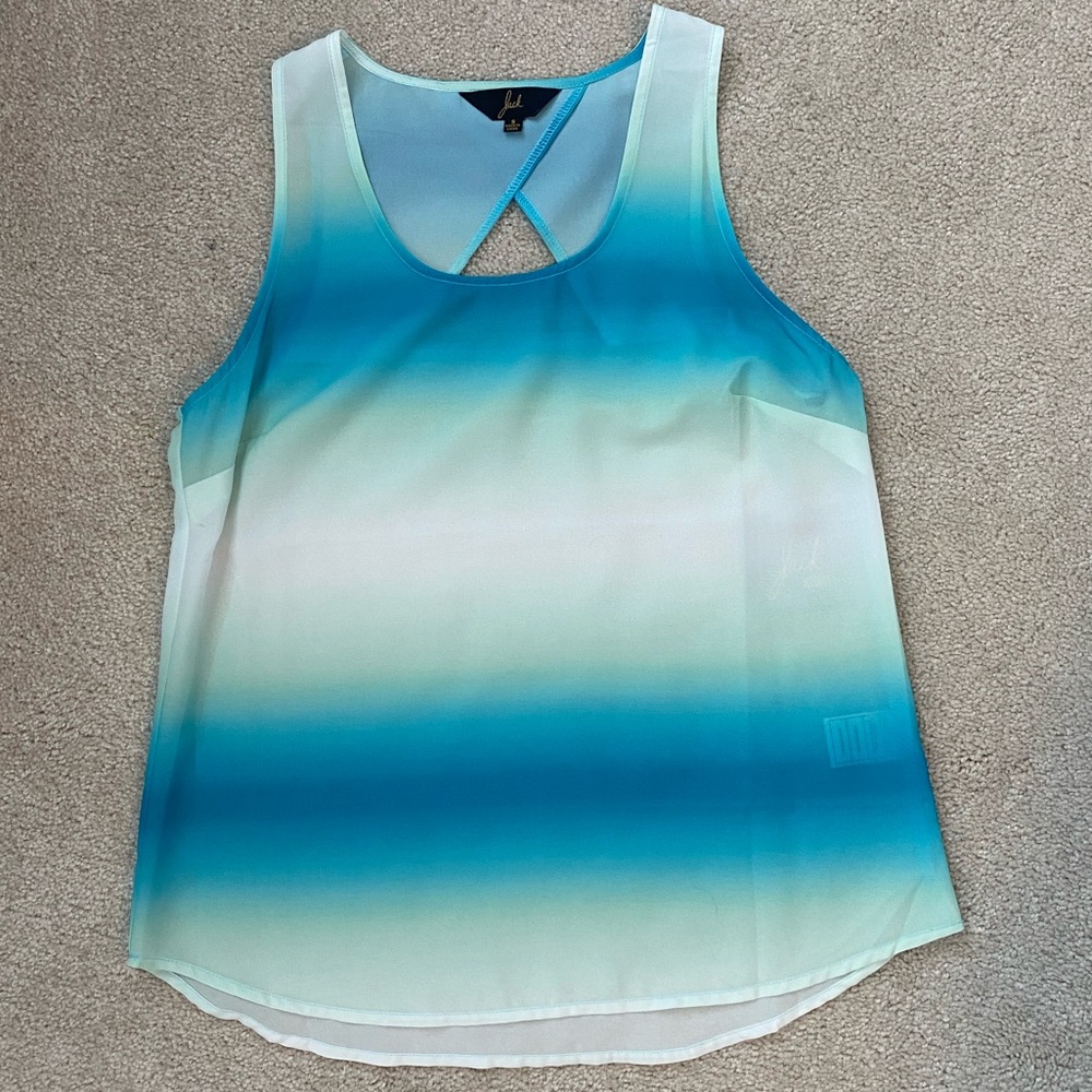 NWT jack BB Dakota Blue Ombré Tank small